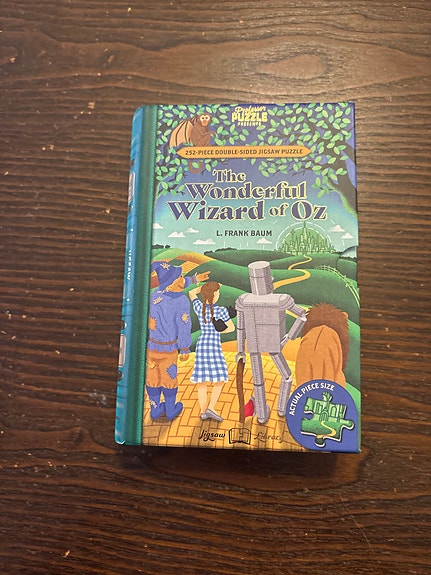 The Wonderful Wizard of Oz kirja ja palapeli, 252 palaa
