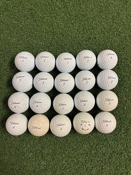 Titleist Pro V1 ja Pro V1x 20 kpl
