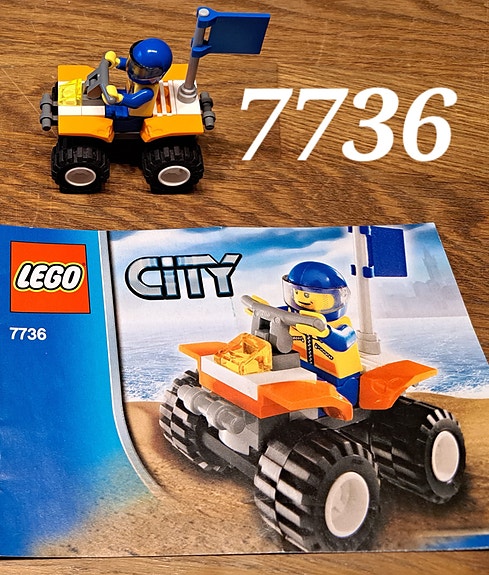 Lego City Rannikkovartioston mönkijä 7736