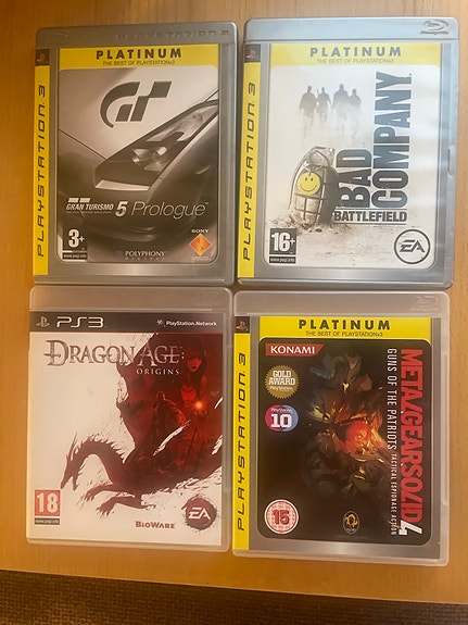 PlayStation 3 pelejä