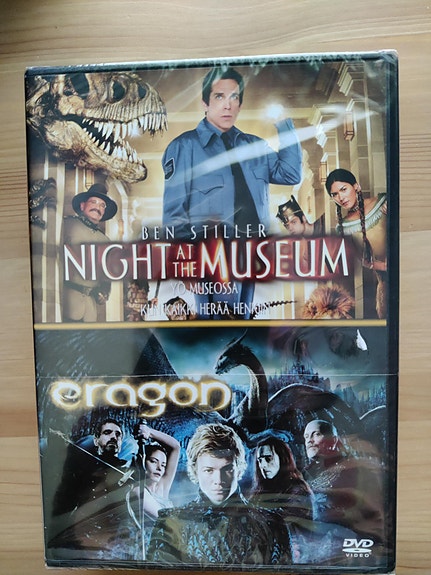 Yö Museossa + Eragon / DVD elokuvat - UUSI