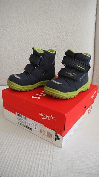 SUPERFIT GORE-TEX talvikengät, koko 22, HIENOT