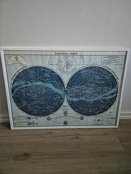 Iso juliste kehyksillä 50x70cm