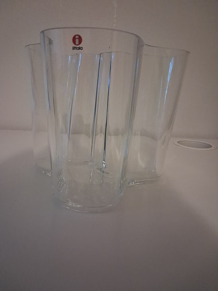 Iittala Aalto maljakko kirkas