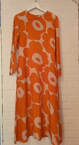 Marimekko Unikko kesämekko M oranssi