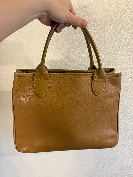 Longchamp nahkainen käsilaukku
