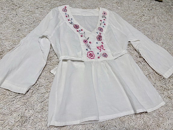 Vintage Puuvilla tunika S