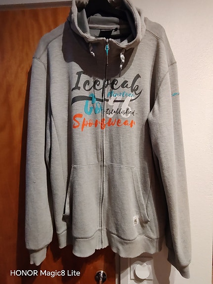 Icepeak huppari 3XL harmaa