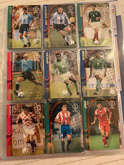 Fifa World Cup 2002 jalkapallokortit