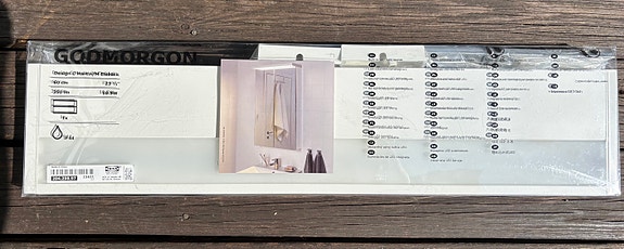 IKEA GODMORGON peilikaapin led valaisin