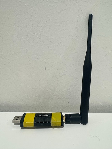 A-Link USB Wi-Fi-adapteri ulkoisella antennilla (WLAN-vastaanotin)