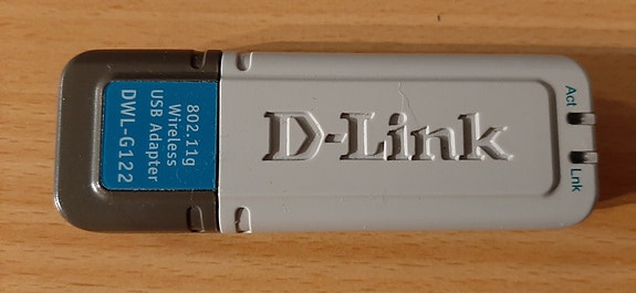 D-Link DWL-G122 langaton USB-verkkotikku + CD