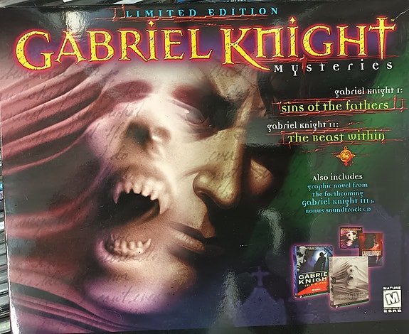 Gabriel Knight Mysteries Limited Edition Boksi, PC