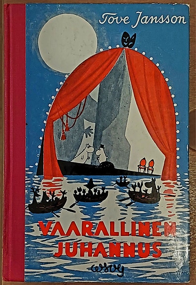 Tove Jansson: Vaarallinen juhannus kirja, v. 1970 painos!