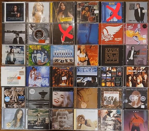 CD-levyjä
