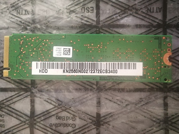 256GB Intel SSD 600 Series M.2 PCIe NVMe 3.0 x4