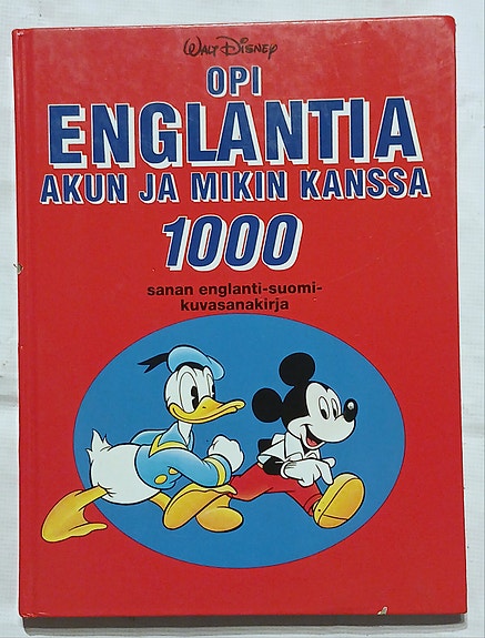 Opi englantia Akun ja Mikin kanssa, Disney-kuvasanakirja (1993)