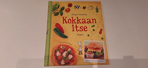 Lasten "Kokkaan itse" -keittokirja (käyttämätön)