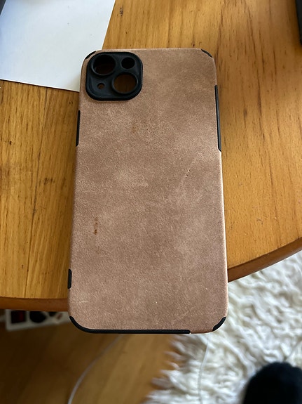 Apple iPhone suojakuori mokka ruskea