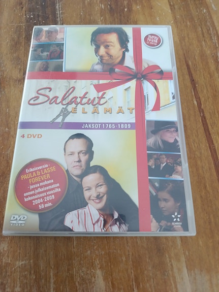 Salatut elämät jaksot 1765–1809 4 DVD boksi