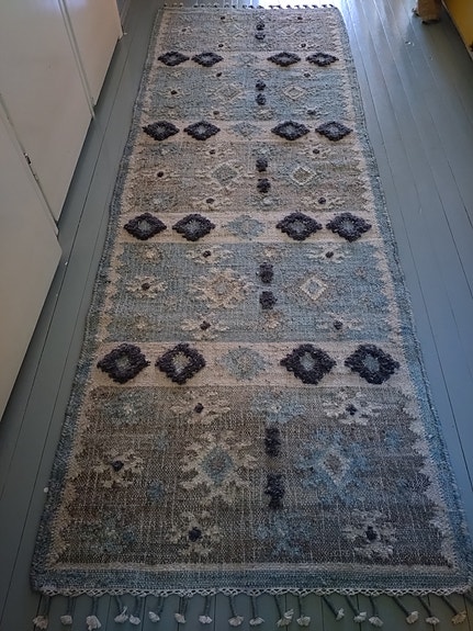 Kauniit käytävämatot 100% luonnonmateriaaleja