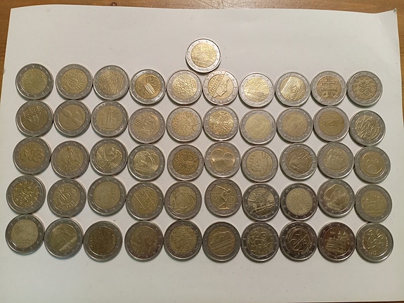 2 euron kolikot