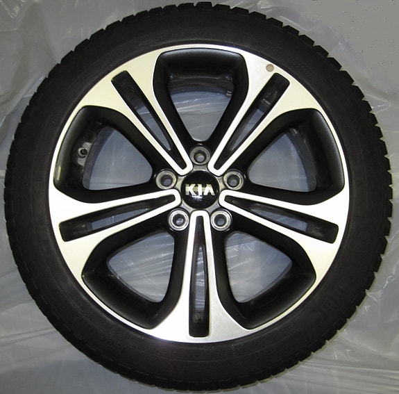 Kia Ceed 17" aluvanne nastarenkaalla
