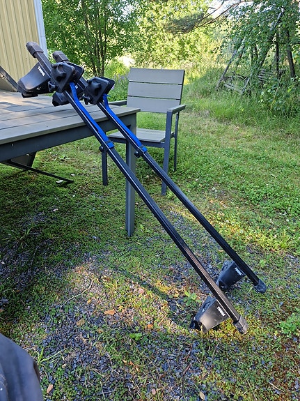 Thule taakkatelineet vw golf plussaan