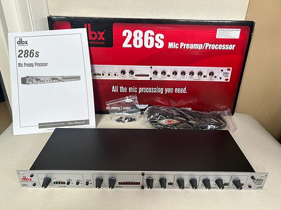 dbx 286s mikrofonietuaste / -prosessori