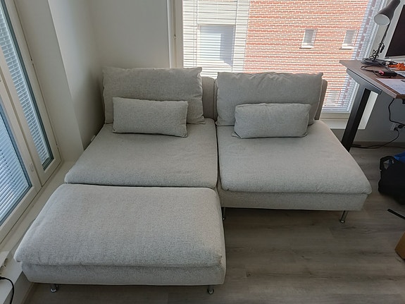 VARATTU Ikea Söderhamn -sohva divaanilla