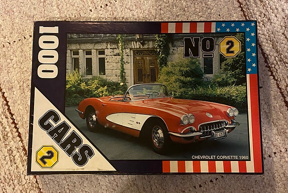 Cars No 2 Chevrolet Corvette 1000 palan palapeli