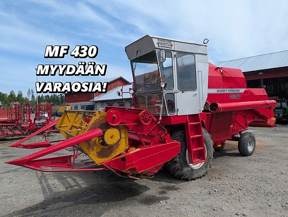 Massey Ferguson 430 leikkuupuimuri - Myydään varaosina - Video!