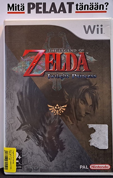 Legend of Zelda: Twilight Princess (CIB) Wii (Käytetty)