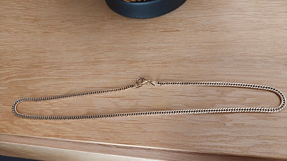 14k panssari kaulaketju