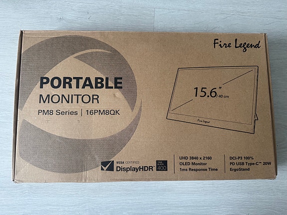 Fine Legend kannettava näyttö 16"  4k OLED