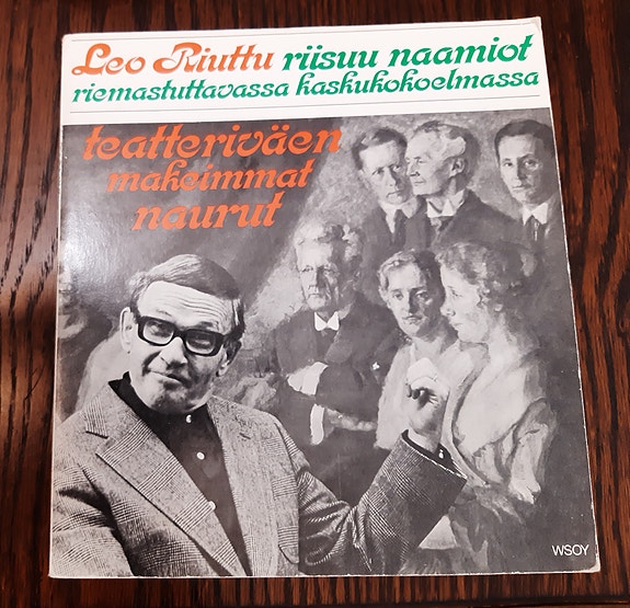 Teatteriväen makeimmat naurut / Leo Riuttu
