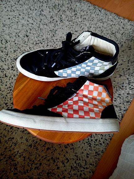 Vans 41 The Lizzie Checkerboard Multi tennarit