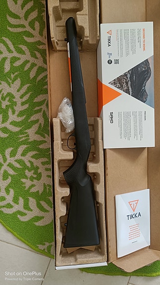 Tikka T1X:n tukki