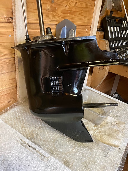 Mercuryn perä 18-25 hp lyhyt