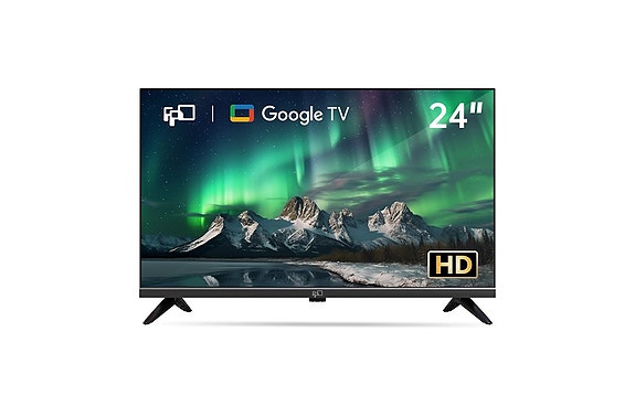 Uusi 24" Google Smart TV  FPD 24" G500 HD Ready LED mökki  vaunu vene TV