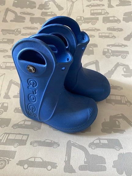 Crocs lasten kumisaappaat koko 22 sininen C6