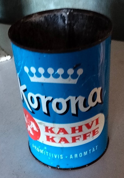 Peltipurkki Korona