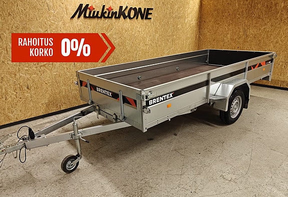 0% KORKO Brentex 150x350 750/825kg perävaunu