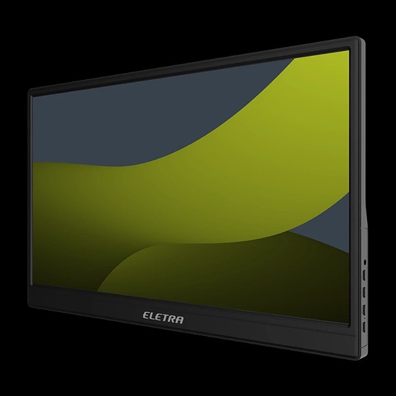 Eletra Nano X 15,6" kannettava Full HD -näyttö, musta
