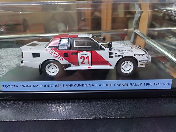 Toyota Twincam Turbo Safari Ralli Kankkunen 1985