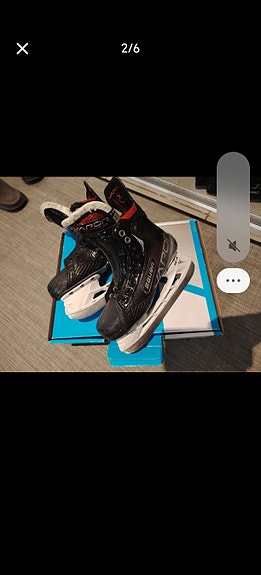 Bauer vapor 3X luistimet kokoa 4,5 FIT 2