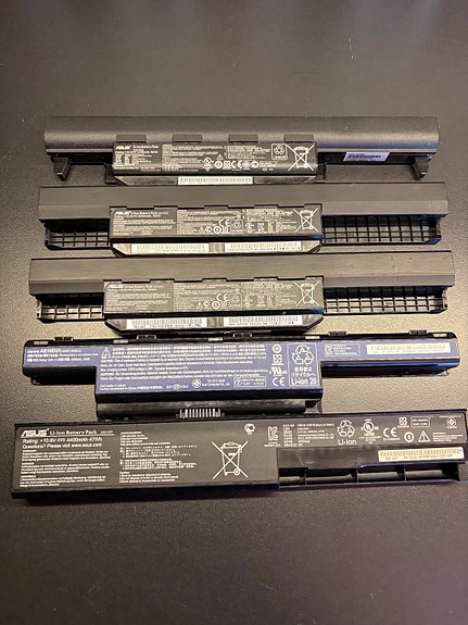 Asus kannettavan akkuja