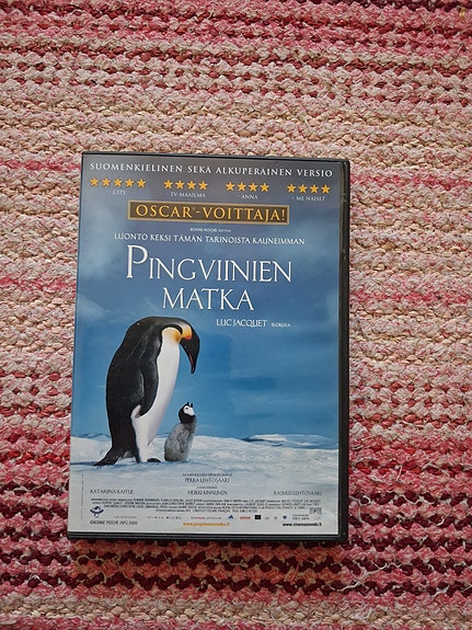 Pingviinien matka DVD-elokuva