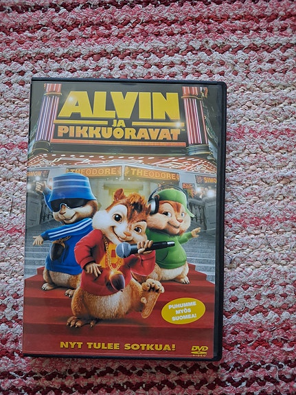 Alvin ja pikkuoravat DVD-elokuva