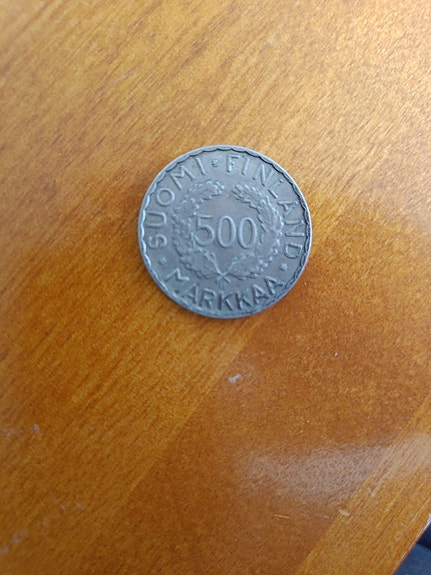 Olympia raha Suomi 500 mk 1952 kolikko